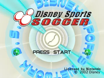 Disney Sports - Soccer screen shot title